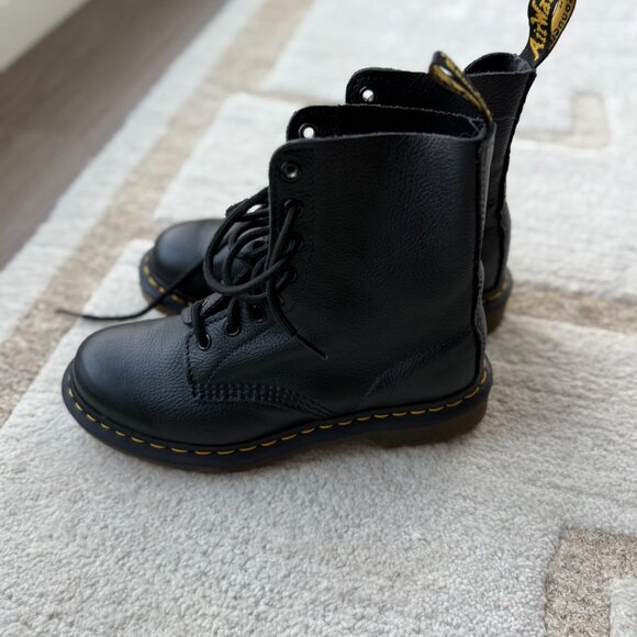 Dr. Martens 1460 Pascal Virginia Leather Boots – Women’s 6 / EU 37 - Picture 2 of 7